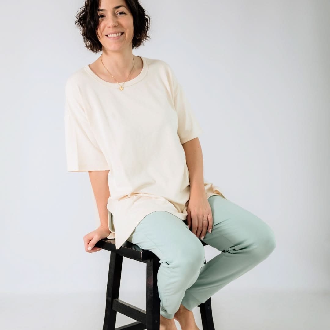 Ladies' Bamboo Lightweight Joggers | Seaglass
