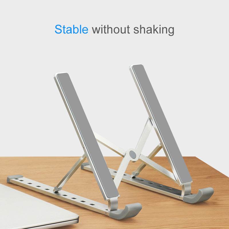 Support pliant pour ordinateur portable, tablette et ordinateur de bureau