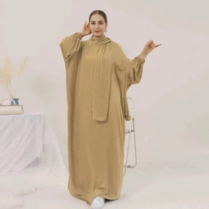 New ArabMiddle East Dubai Turkey Abaya dress Simple Plain Abaya 2025