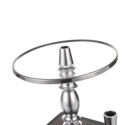 Arabic hookah with light full set of acrylic LED square pot