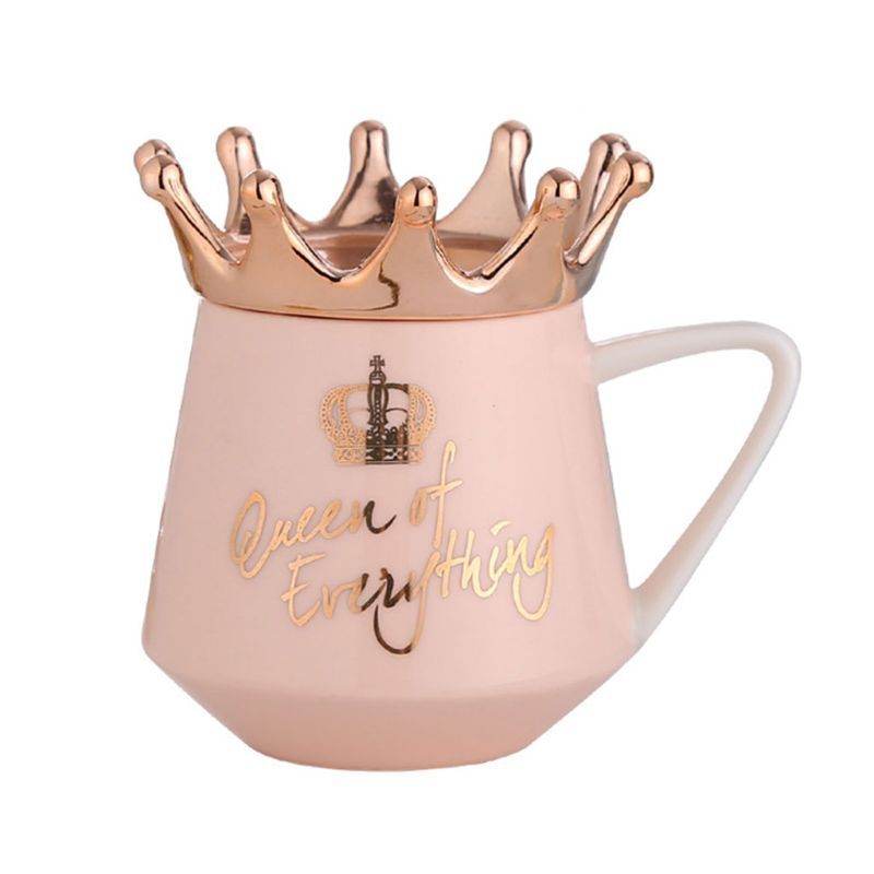 Mug créatif couronne royale de luxe