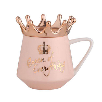 Mug créatif couronne royale de luxe