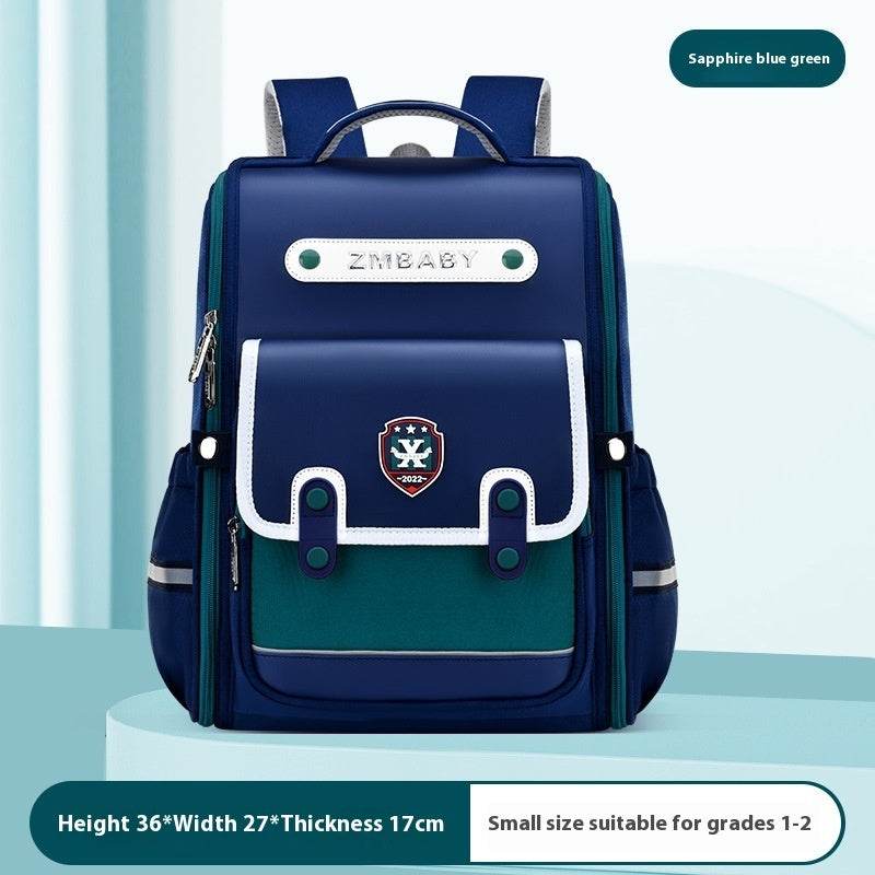 British Style School Bag Ergonomic Spine Supportive Backpack