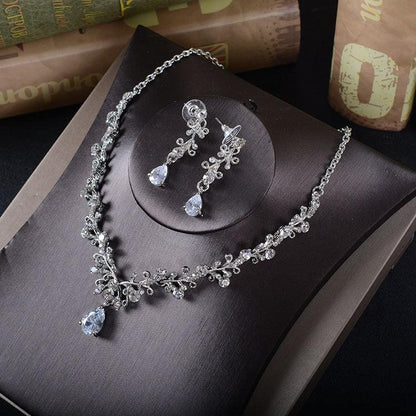 TL205 Bridal Rhinestone bridal jewelry set
