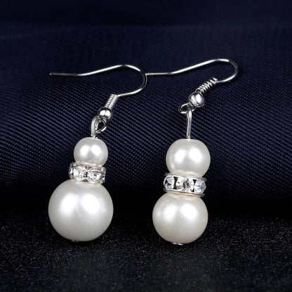Bridal three piece suit Danbi Pearl Necklace Jewelry.
