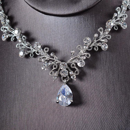 TL205 Bridal Rhinestone bridal jewelry set