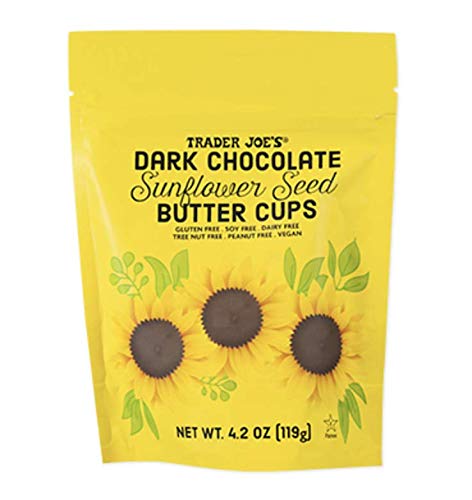 Coupes au beurre de graines de tournesol et chocolat noir Trader Joe's, 119g
