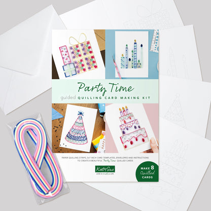 Katie Sue Party Time Guided Paper Quilling Card Making Kit