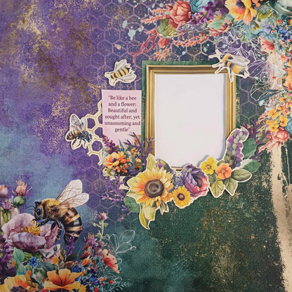 3Quarter Designs Collection Scrapbook Abeille Heureuse 30x30cm