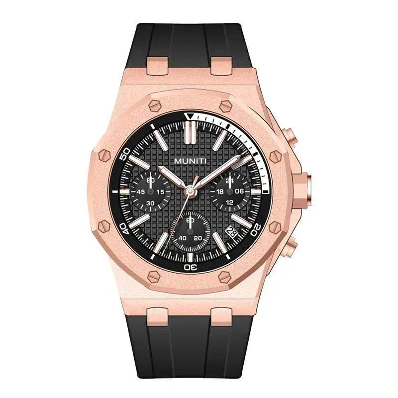Watch Male Quartz Watch Waterproof Night Light