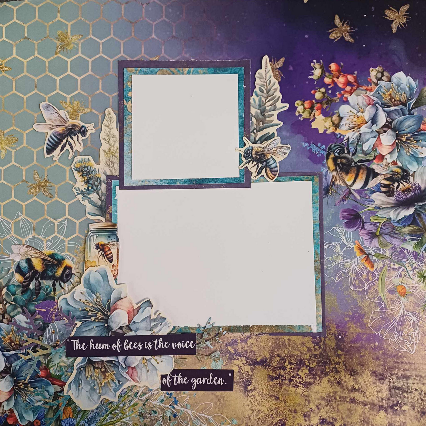3Quarter Designs Collection Scrapbook Abeille Heureuse 30x30cm