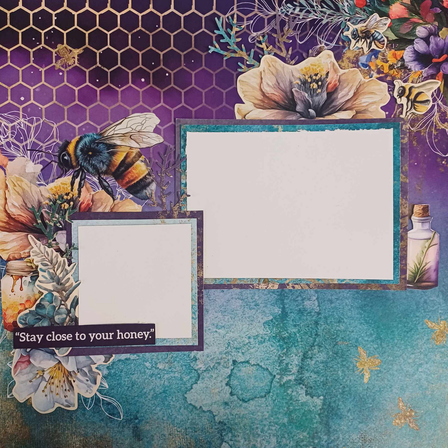 3Quarter Designs Collection Scrapbook Abeille Heureuse 30x30cm