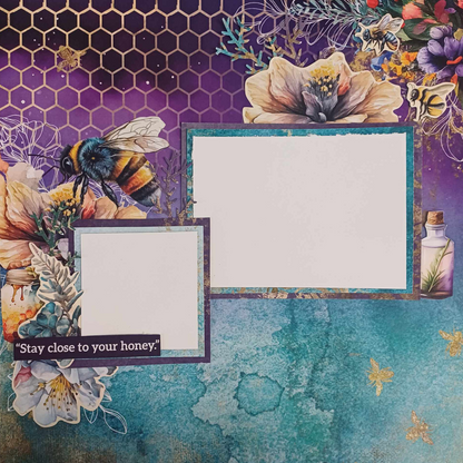 3Quarter Designs Collection Scrapbook Abeille Heureuse 30x30cm