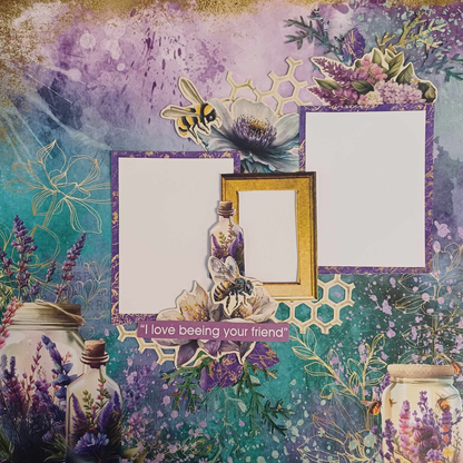 3Quarter Designs Collection Scrapbook Abeille Heureuse 30x30cm