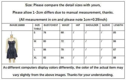 Chic Personality Street Splicing Sling Denim Mini Dress