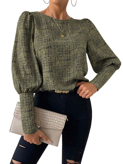 Fashionable Elegant Retro blouse top For Women
