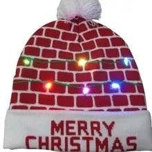 Bonnet de Noël lumineux à LED