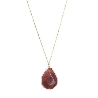 Personalized stone short Dress necklace Unisex