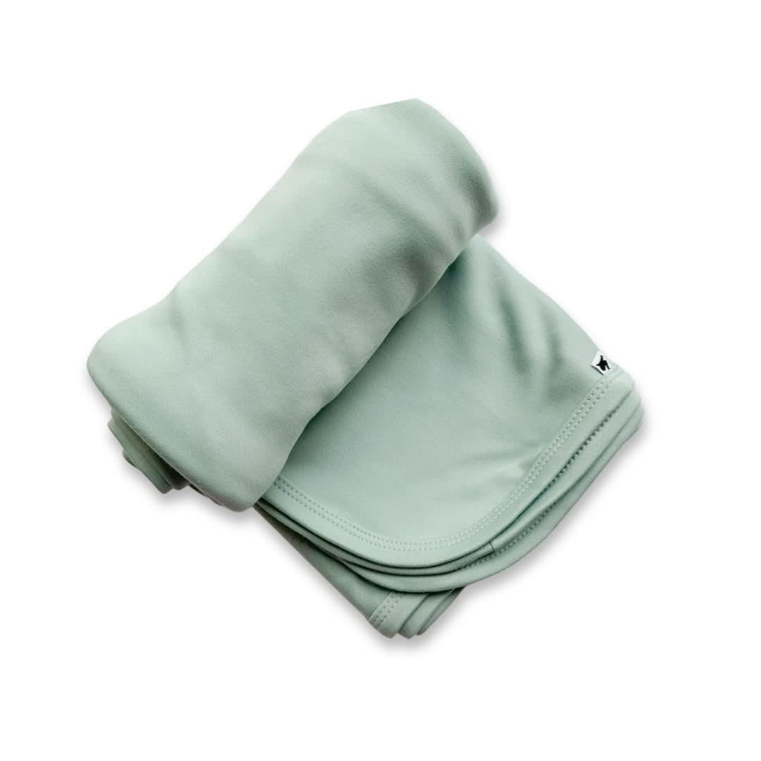 Baby Bamboo Swaddle Blanket | Taffy Pink
