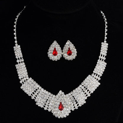 Drill Bridal Suite Necklace