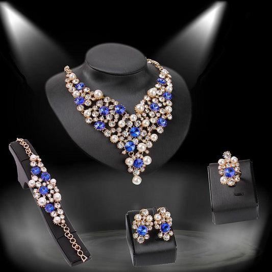 Accessoires vestimentaires de mariée quatre pièces