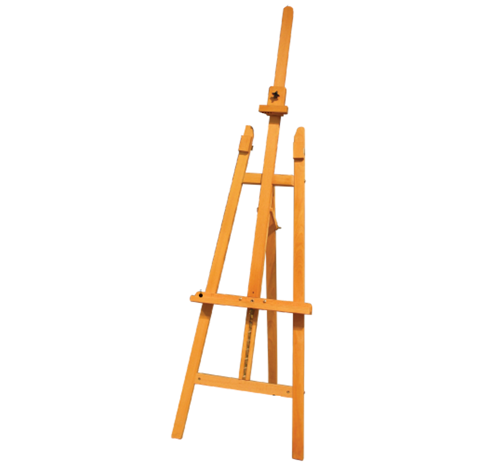 Chevalet trépied en hêtre de 152 cm – Inclinaison réglable