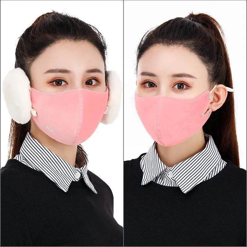Warm Earmuffs – Cotton Frosted Winter Ear Protection