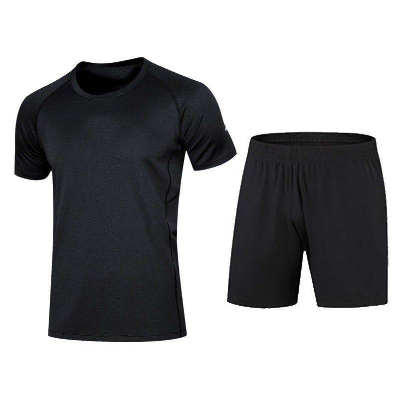 Fitness apparel - Quick Drying Workout clothes for men 4pcs Gym set wear