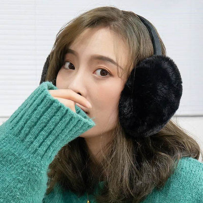 Folding Earmuffs – Plush Warm Ear Protection for Men & Women