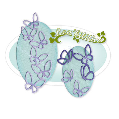 Lea’bilitie Ornaments With Butterflies Cutting Die