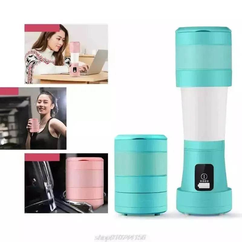 Mini-mixeur blender portable 450 ml – Appareil de cuisson, robot culinaire, mélangeur d'aliments, blenders à smoothies, presse-agrumes, appareil de cuisine