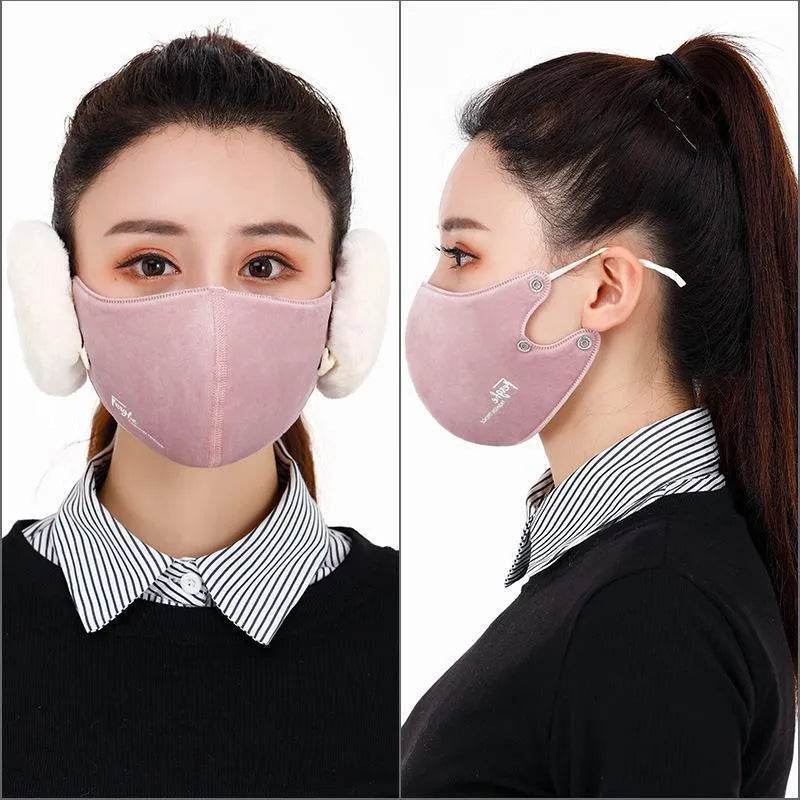 Warm Earmuffs – Cotton Frosted Winter Ear Protection
