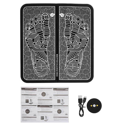 Electric powered Foot Massage Mat