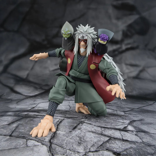 Naruto: Shippuden S.H.Figuarts Jiraya -Le Maître Héroïque de Konoha- (Ensemble Mode Ermite)