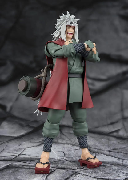 Naruto: Shippuden S.H.Figuarts Jiraiya -Hidden Leaf Heroic Master Sage- (Sage Mode Set)