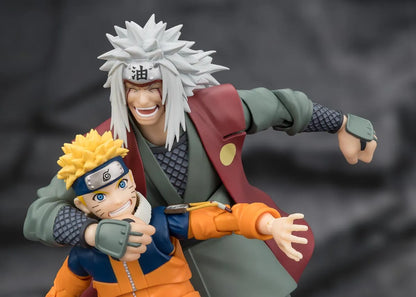 Naruto: Shippuden S.H.Figuarts Jiraiya -Hidden Leaf Heroic Master Sage- (Sage Mode Set)