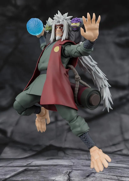 Naruto: Shippuden S.H.Figuarts Jiraiya -Hidden Leaf Heroic Master Sage- (Sage Mode Set)