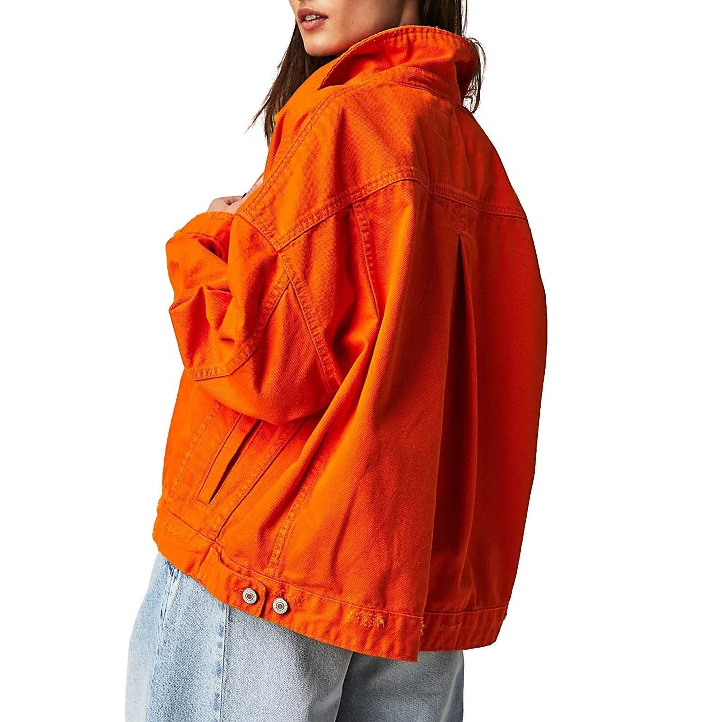 Loose Fashion Denim Jacket for Women