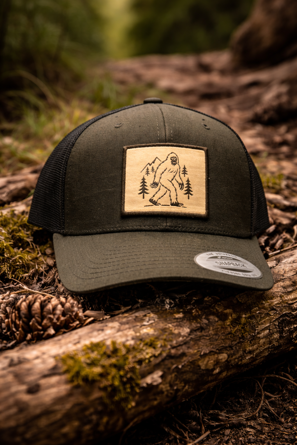 Chapeau Premium Sasquatch Créature Mythique Humour Collectif