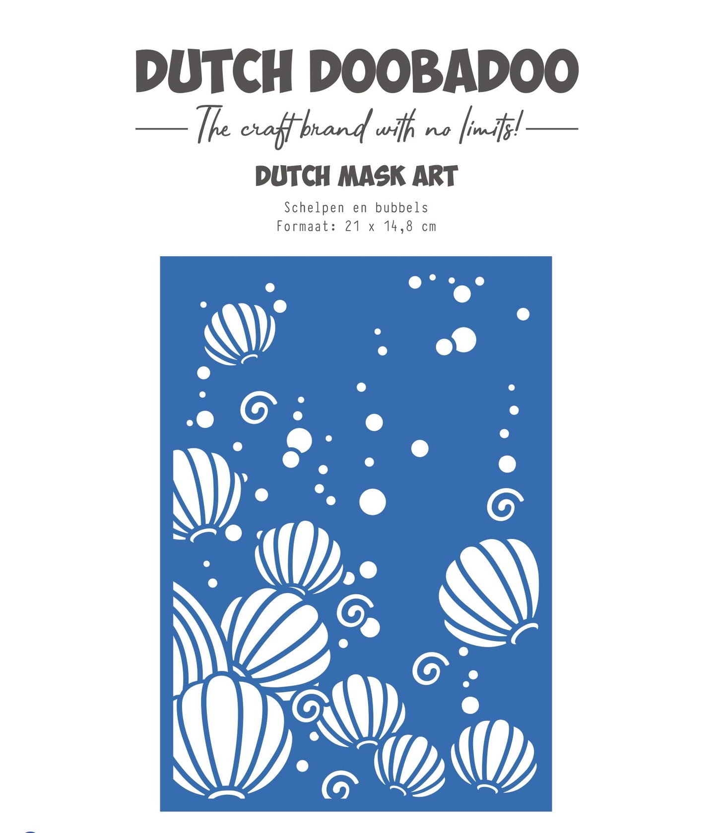 Dutch Doobadoo DDBD Dutch Mask Art Bubbles A5