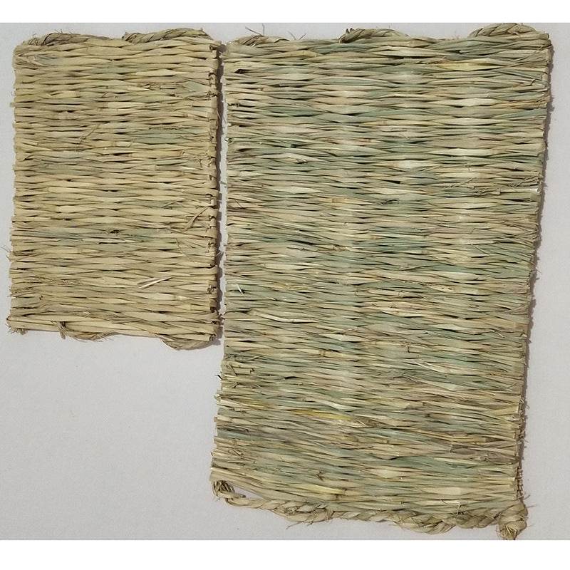 Tapis en paille naturelle pour animaux de compagnie