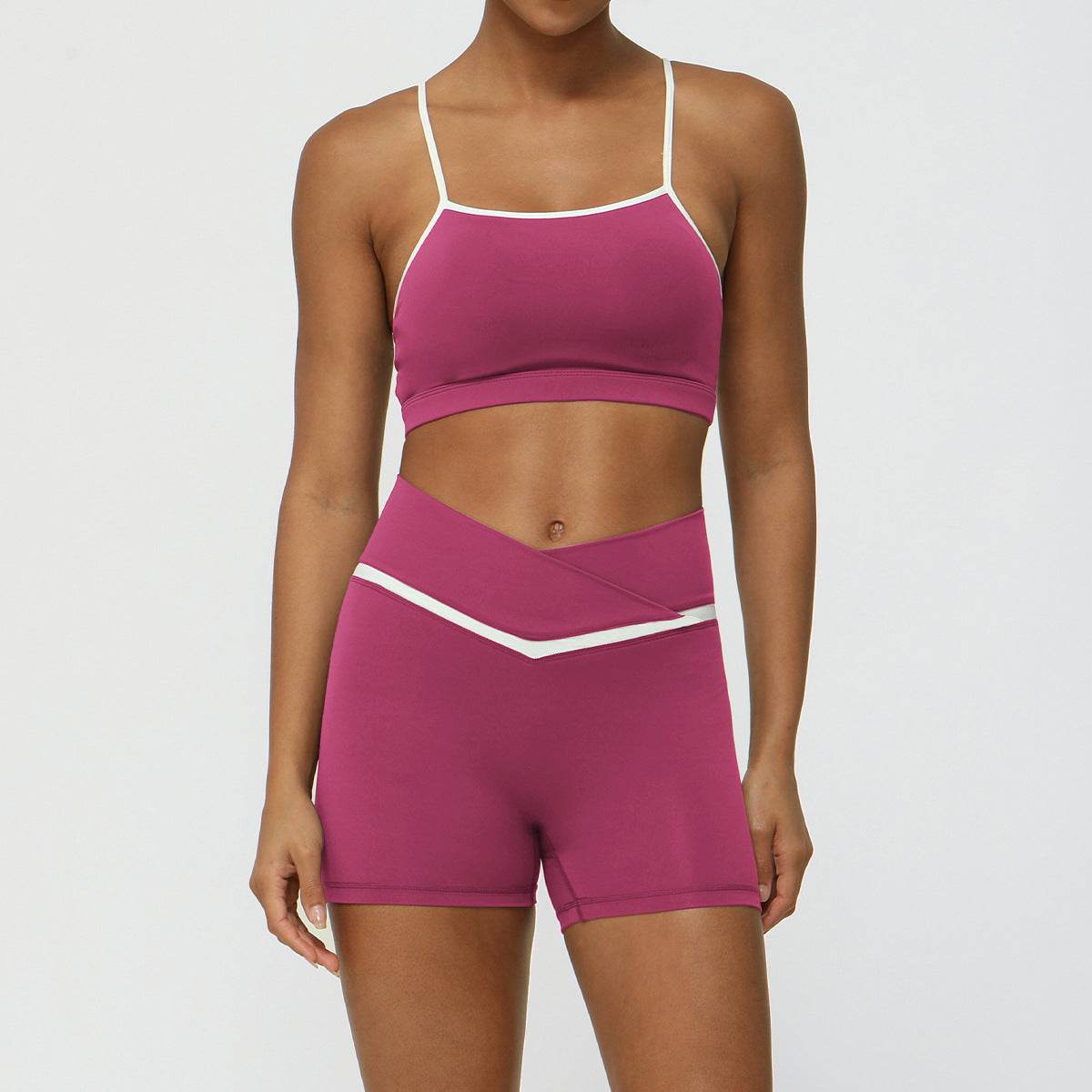 Workout Clothes for Women Running Yoga Outfit Set 2pcs