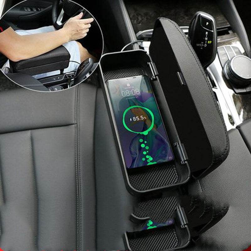 Boîte d'accoudoir de voiture, mini console centrale de voiture