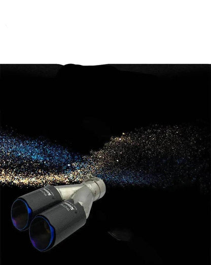 Y Model Compatible For Remus Exhaust  Pipe Tip Muffler Tips Carbon Fiber Stainless Steel Dual Outlet Tails Throat Rear Nozzle
