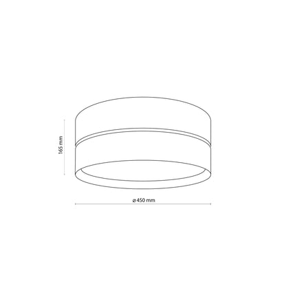 NICOL Scandinavian Flush Mount Ceiling Light Fixture for Kitchen, Hallway & Bedroom – Modern Minimalist Lighting