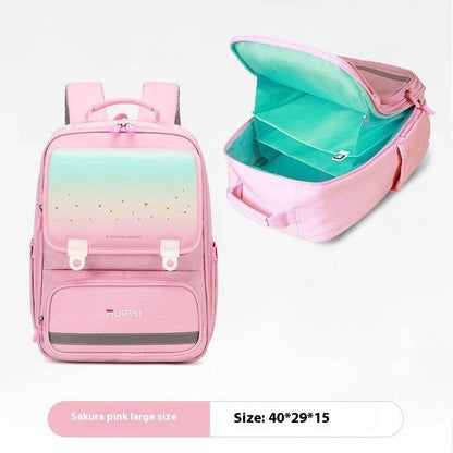 Primary School Student Schoolbag Burden Reduction Spine Protection