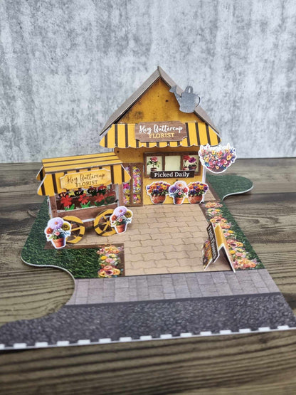 3Quarter Designs Lane Village - Hey Buttercup Florist