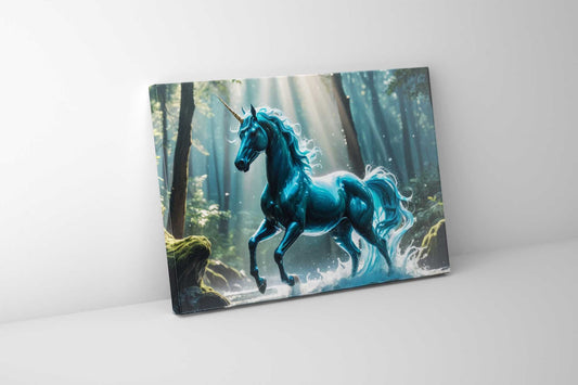 Unicorn 48" x 36"