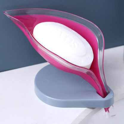 Soap Holder Sink Sponge Drain Box Creative Suction Cup Soap Dish