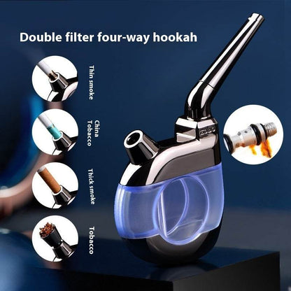 Hookah Men's Belt Filter Small-bowled Long-stemmed Tobacco Pipe Pot